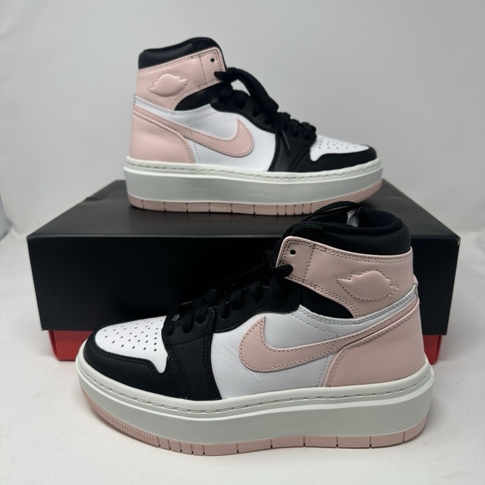 Nike Women’s High-Top Sneakers in Pink, Black, White